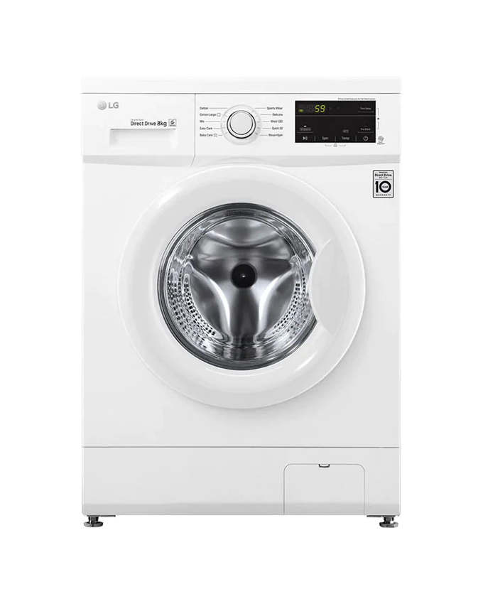 LG FH2J3TDNP0 Front Load Washing Machine Inverter (8 KG)
